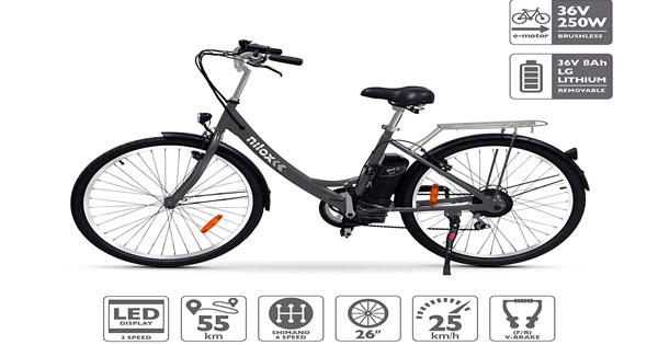 vélo-électrique-Nilox-E-Bike-X5